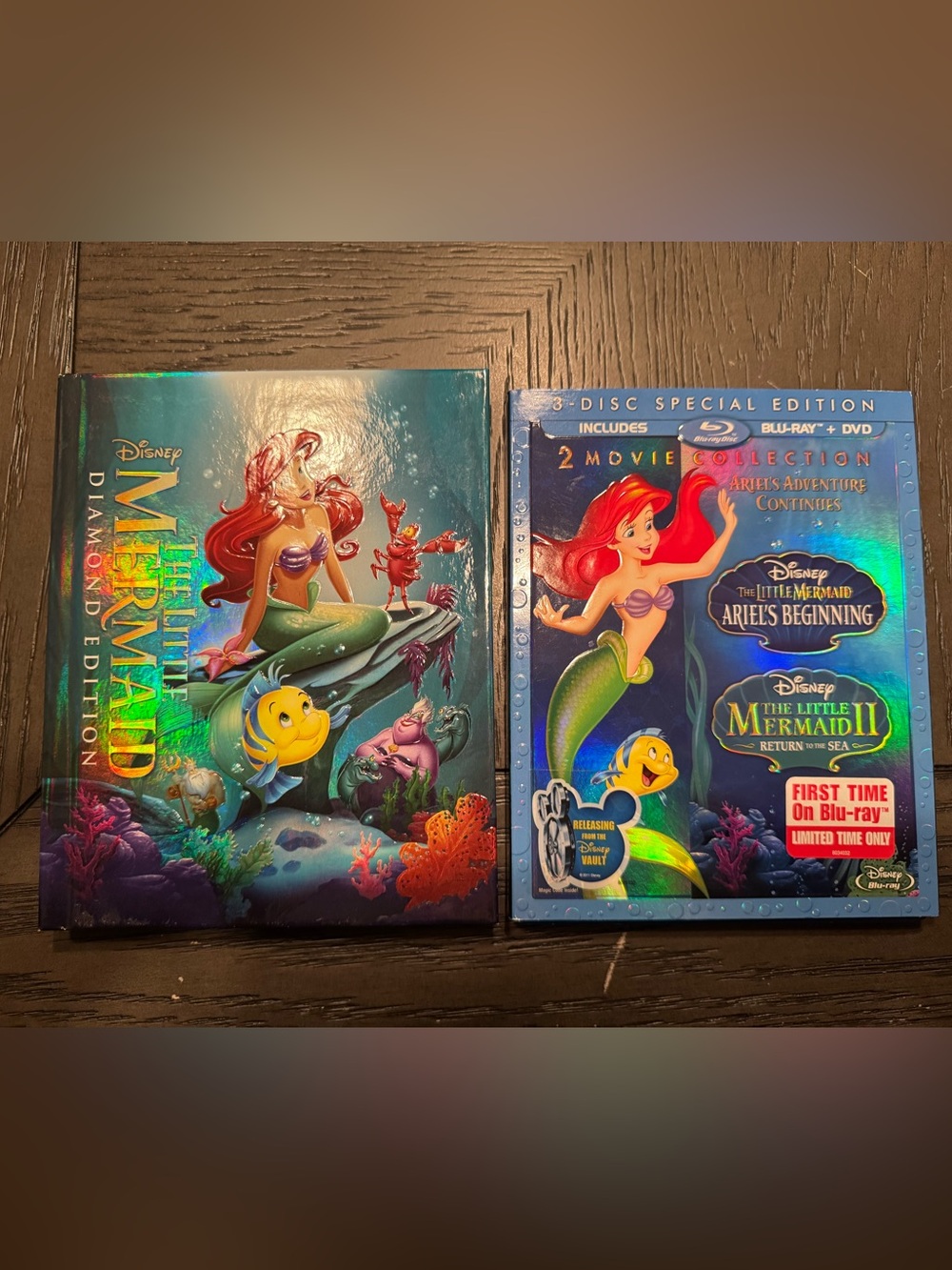Disney The Little Mermaid and Little Mermaid 2- Movie Collection